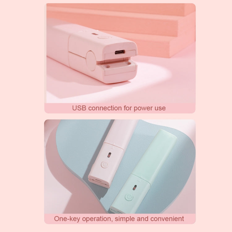 GLS-006 Dual-use Mini electric Splint for Straight and Curly Hair(Fresh green) - free shipping - PMC TechLife - Order now!