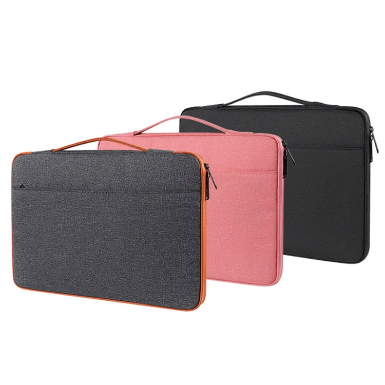 ND02 Waterproof Portable Laptop Case, Size: 14.1-15.4 inches(Mysterious Black) - 14.1 inch by PMC TechLife | Online Shopping South Africa | PMC TechLife | Buy Now Pay Later Mobicred