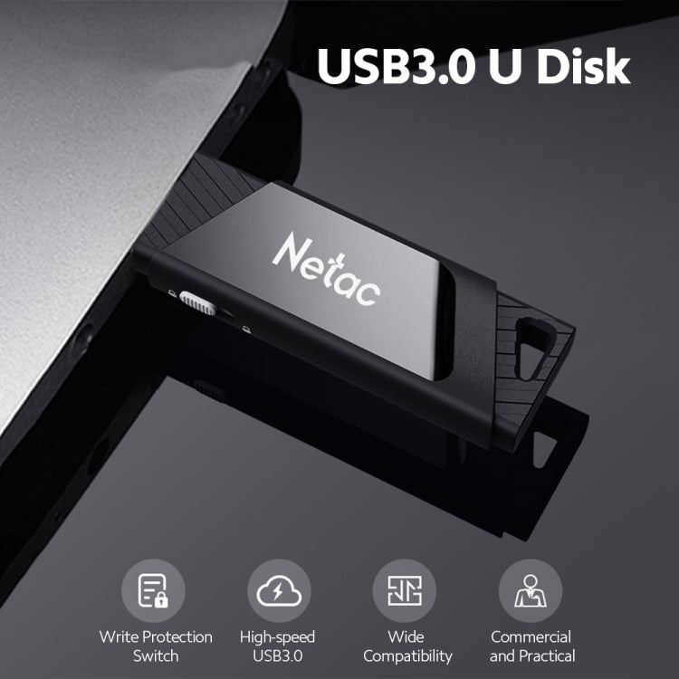 Netac U336 Protection With Lock Car High-Speed USB Flash Drives, Capacity: 32GB - USB Flash Drives by Netac | Online Shopping South Africa | PMC Jewellery | Buy Now Pay Later Mobicred