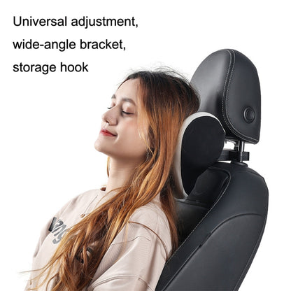 A09 Car Seat Headrest Memory Foam Comfortable Neck Pillow, Style: With Stand  (Coffee) - Seat Accessories by PMC Jewellery | Online Shopping South Africa | PMC Jewellery | Buy Now Pay Later Mobicred