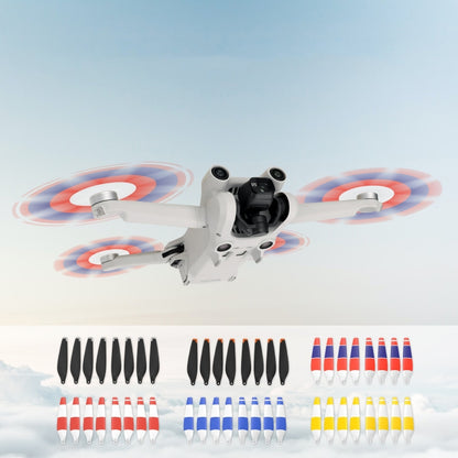 8 PCS 6030F Double Sided Colorful Low Noise Wing Propellers For DJI Mini 3 Pro, Color: White Red - DIY Propeller by PMC Jewellery | Online Shopping South Africa | PMC Jewellery