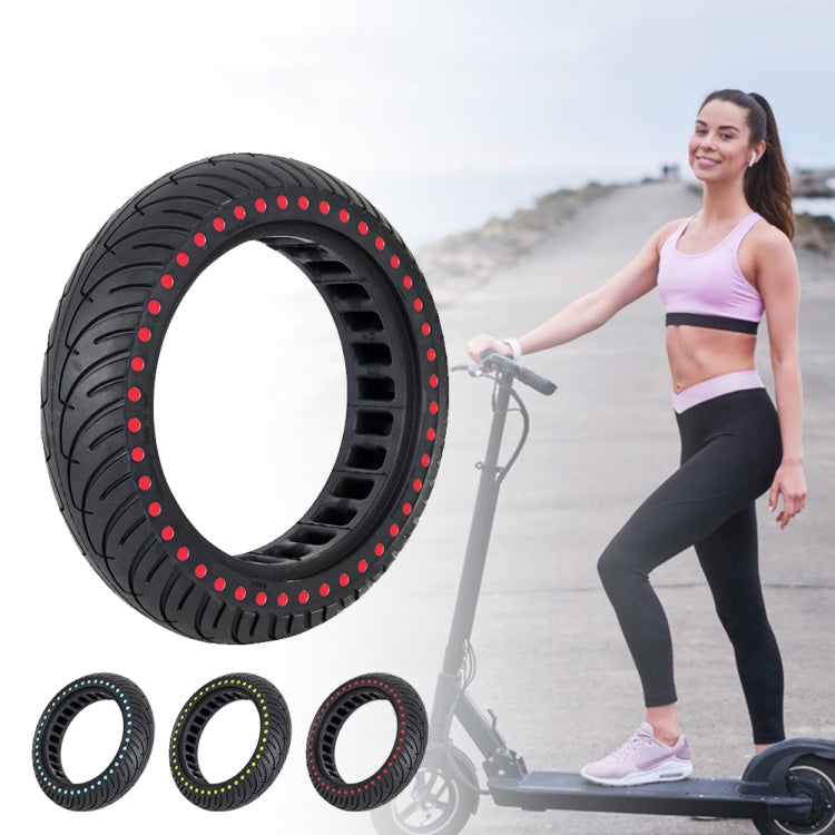 8.5 inch Color Dot Honeycomb Tire for Xiaomi Mijia M365/M365 Pro/1S(Red) - Accessories & Parts by PMc TechLife | Online Shopping South Africa | PMc TechLife | Buy Now Pay Later Mobicred