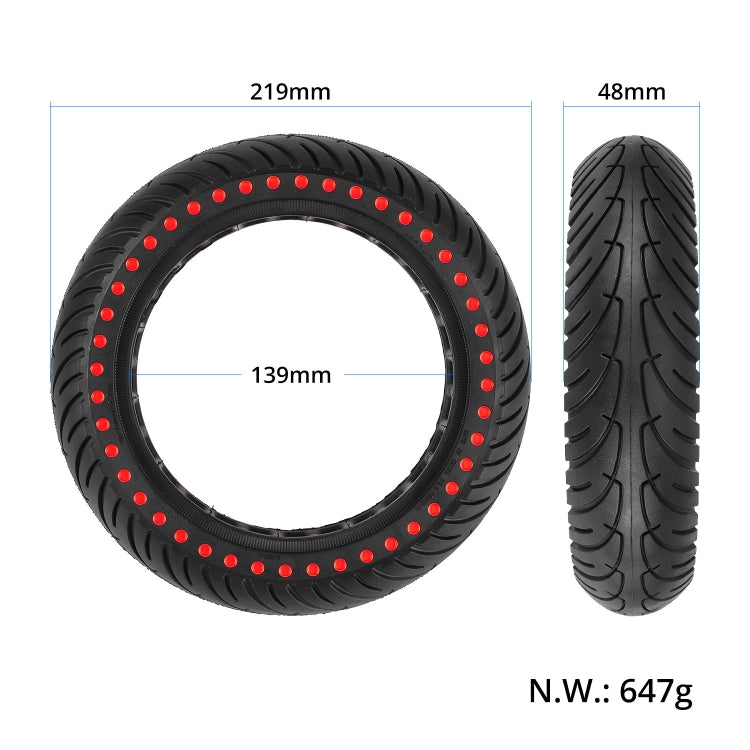 8.5 inch Color Dot Honeycomb Tire for Xiaomi Mijia M365/M365 Pro/1S(Yellow) - Accessories & Parts by PMC TechLife | Online Shopping South Africa | PMC TechLife