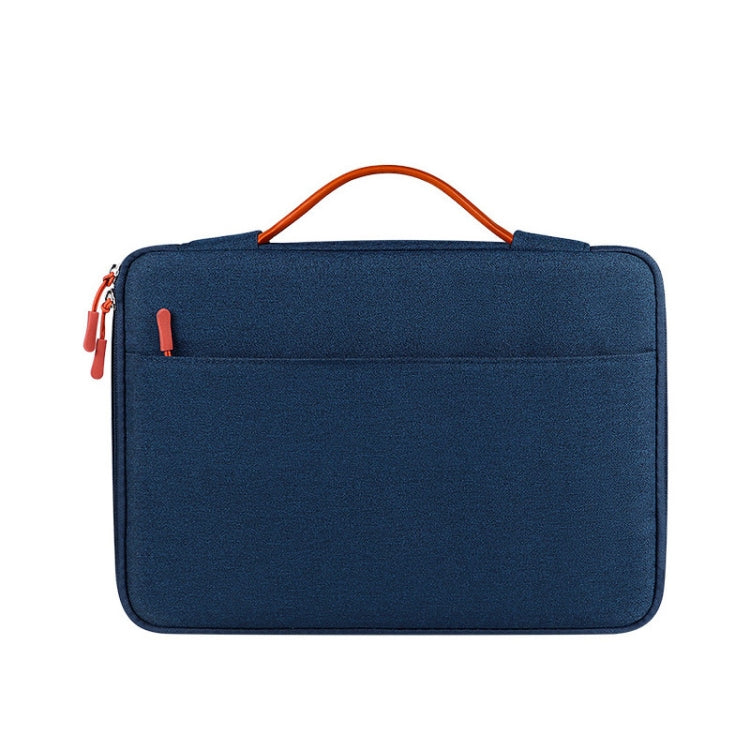 ND02S Adjustable Handle Waterproof Laptop Bag, Size: 14.1-15.4 inches(Navy Blue) - 14.1 inch by PMC Jewellery | Online Shopping South Africa | PMC Jewellery | Buy Now Pay Later Mobicred