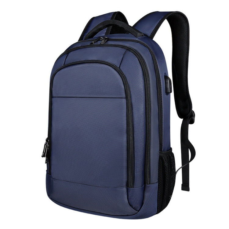 SJ06 Outdoor Large Capacity Laptop Backpack, Size: 13 inch-15.6 inch(Navy Blue) - Backpack by PMC Jewellery | Online Shopping South Africa | PMC Jewellery | Buy Now Pay Later Mobicred