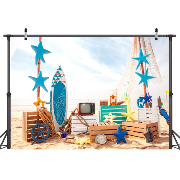 2.1m X 1.5m Beach Surfboard Photography Background Cloth - Other by PMC Jewellery | Online Shopping South Africa | PMC Jewellery