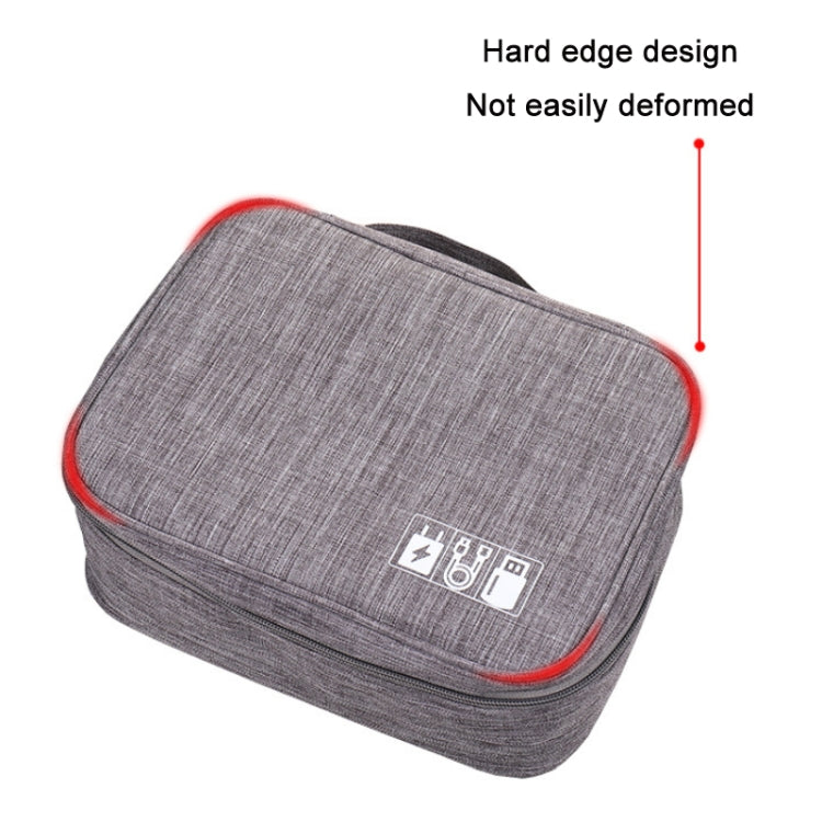 Multifunctional Cationic Digital U Disk Data Cable Storage Bag(Purple) - Other by PMC TechLife | Online Shopping South Africa | PMC TechLife | Buy Now Pay Later Mobicred