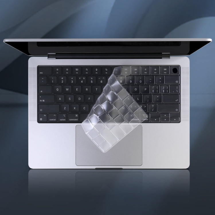 JRC Waterproof Laptop Keyboard Film For MacBook Pro 14 A2442 - Keyboard Protector by JRC | Online Shopping South Africa | PMC Jewellery