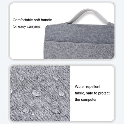 JRC Waterproof Laptop Tote Storage Bag, Size: 14 inches(Light Grey) - 14.1 inch by JRC | Online Shopping South Africa | PMC Jewellery | Buy Now Pay Later Mobicred