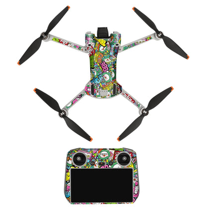 Sunnylife Drone+Remote Control Protective Sticker For DJI Mini 3 Pro RC Version(Cute Pig) - Stickers by Sunnylife | Online Shopping South Africa | PMC Jewellery | Buy Now Pay Later Mobicred