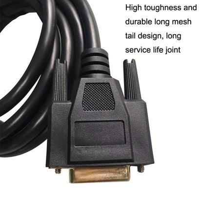 15PIN Car OBD Connector Plug Car Diagnostic Plug Cable(Black) - Cables & Connectors by PMC Jewellery | Online Shopping South Africa | PMC Jewellery