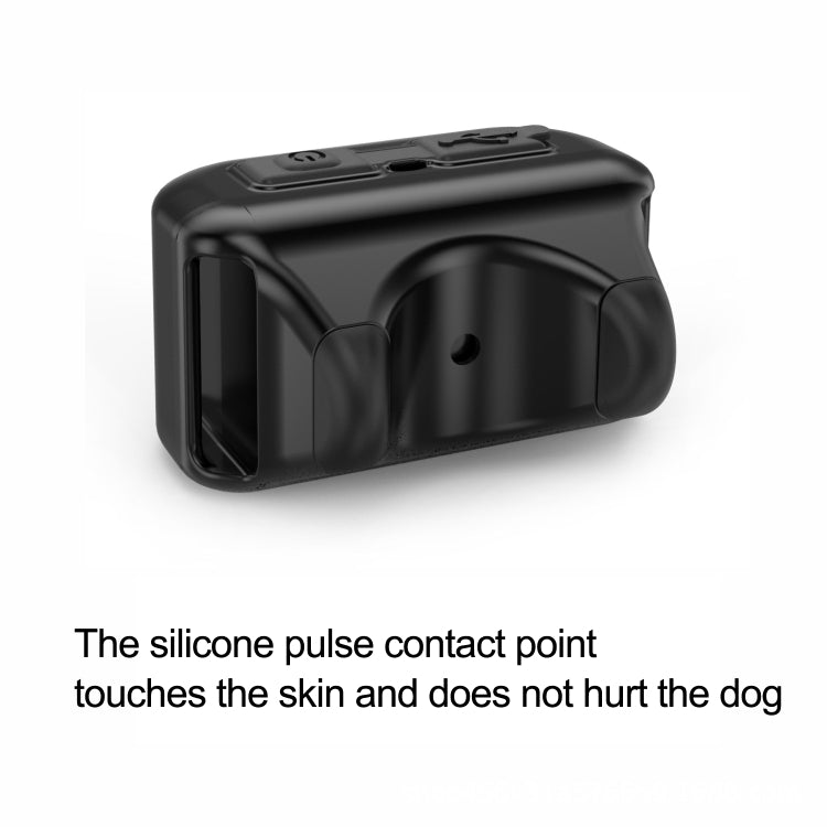 Pet Collar Trainer Rechargeable Automatic Bark Stop(Black White Spots) - Training Aids by PMC TechLife | Online Shopping South Africa | PMC TechLife | Buy Now Pay Later Mobicred