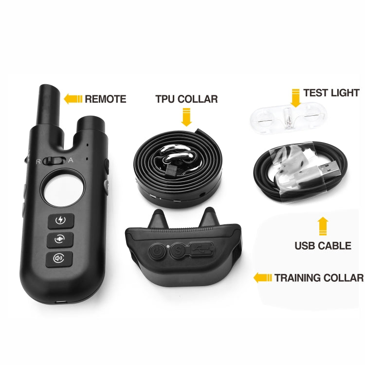 Intelligent Remote Control Dog Trainer Automatic Barking Stop Collar(White) - Training Aids by PMC TechLife | Online Shopping South Africa | PMC TechLife | Buy Now Pay Later Mobicred