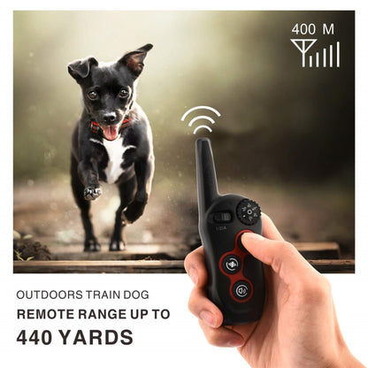 Remote Control Trainer Dog Collar Automatic Barking Stopper, Specification: 1 Drag 1 Black - Training Aids by PMC Jewellery | Online Shopping South Africa | PMC Jewellery
