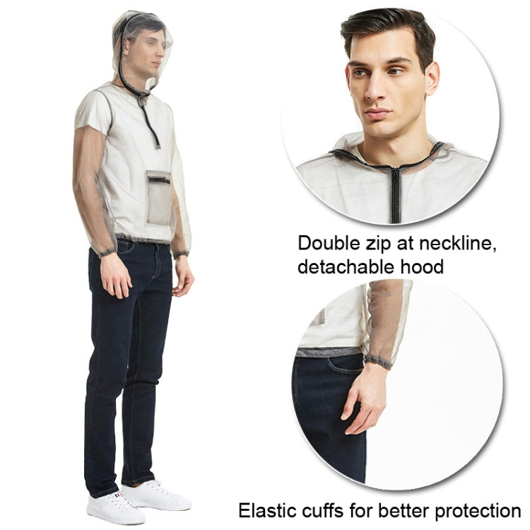 Jungle Expedition Breathable Insect-proof Jacket With Hood Anti-bite Mesh Gauze Cloth, Size: L - free shipping - PMC TechLife - Order now!