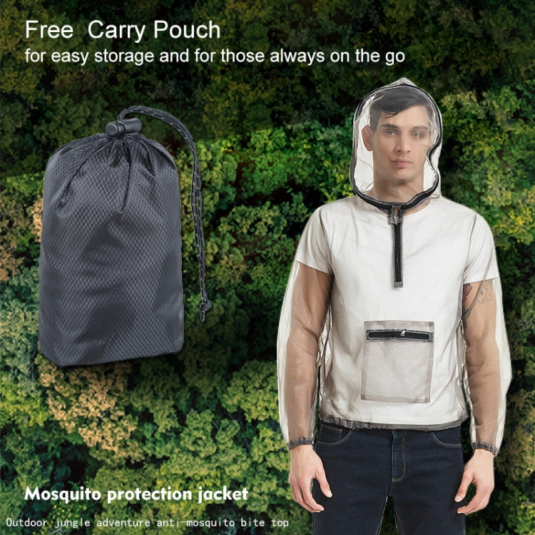 Jungle Expedition Breathable Insect-proof Jacket With Hood Anti-bite Mesh Gauze Cloth, Size: XL - Anti-mosquito Clothing by PMC TechLife | Online Shopping South Africa | PMC TechLife | Buy Now Pay Later Mobicred