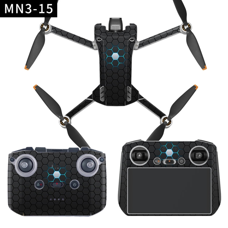 Flat Style Waterproof Anti-Scratch Sticker For DJI Mini 3 Pro RC With Screen Version(Mn3-15) - Stickers by PMC Jewellery | Online Shopping South Africa | PMC Jewellery | Buy Now Pay Later Mobicred