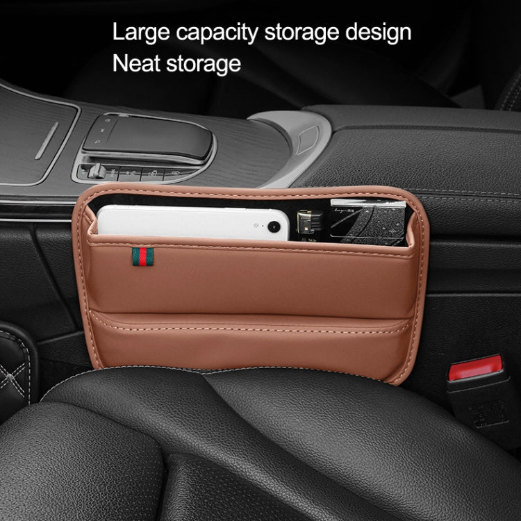 Car Seat Sewing Box Central Control Slot Storage Bag(Beige) - Stowing Tidying by PMC TechLife | Online Shopping South Africa | PMC TechLife | Buy Now Pay Later Mobicred