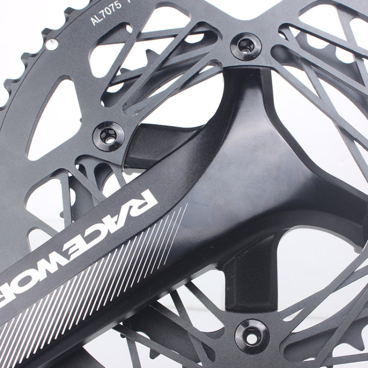 RACEWORK RKRFA Road Bike Aluminum Alloy 22-speed Crankset, Spec: 53-39T with BB - free shipping - PMc TechLife - Order now!