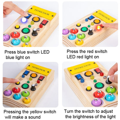 LED Light Switch Busy Board Fishing Game Kids Educational Toy - Early Education Toys by PMC Jewellery | Online Shopping South Africa | PMC Jewellery