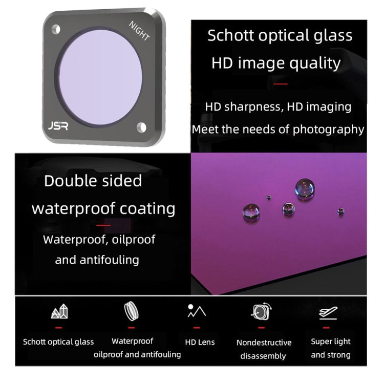 JUNESTAR Action Camera Filters For DJI Action 2,Style:  ND16PL - free shipping - PMC TechLife - Order now!