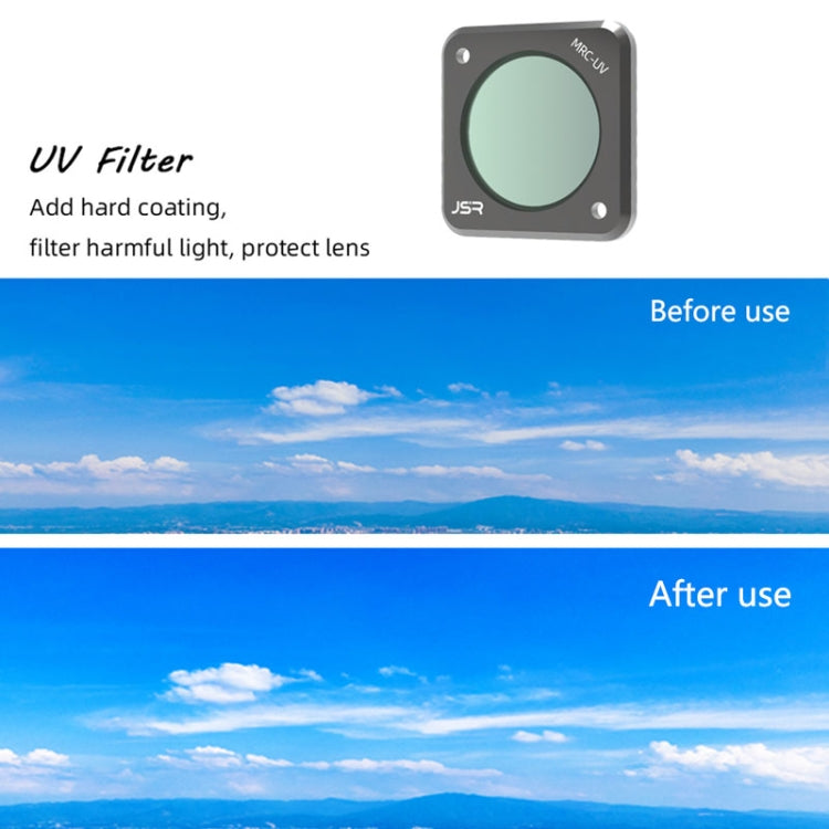 JUNESTAR Action Camera Filters For DJI Action 2,Style:  ND16PL - Mavic Lens Filter by JUNESTAR | Online Shopping South Africa | PMC Jewellery | Buy Now Pay Later Mobicred