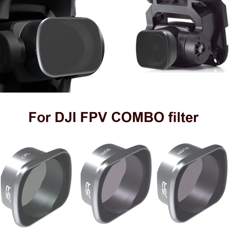 JUNESTAR  Drone Filters For DJI FPV COMBO ,Model: ND64 - Lens Accessories by PMC Jewellery | Online Shopping South Africa | PMC Jewellery | Buy Now Pay Later Mobicred