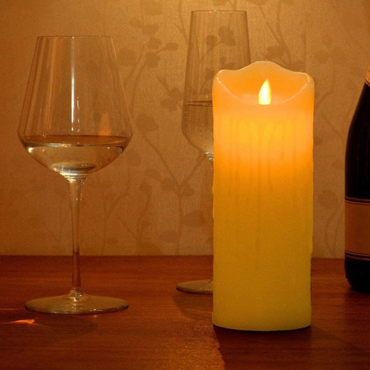 LED Electronic Candle Lights Halloween Christmas Decoration Props, Size: 7.5x12.5cm(Plastic Tears Candle Lights) - Decoration Lamps by PMC TechLife | Online Shopping South Africa | PMC TechLife
