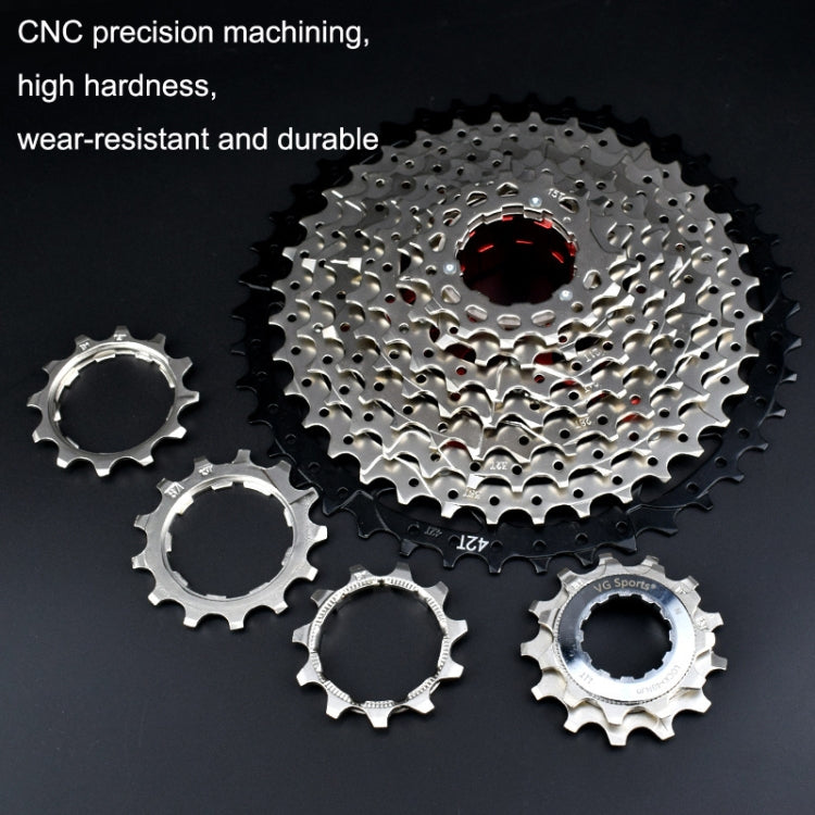 VG Sports Bike Lightweight Wear -Resistant Freewheel Patches, Style: 11 Speed 13T (Silver) - Bicycle Chains & Rounds by PMc TechLife | Online Shopping South Africa | PMc TechLife | Buy Now Pay Later Mobicred