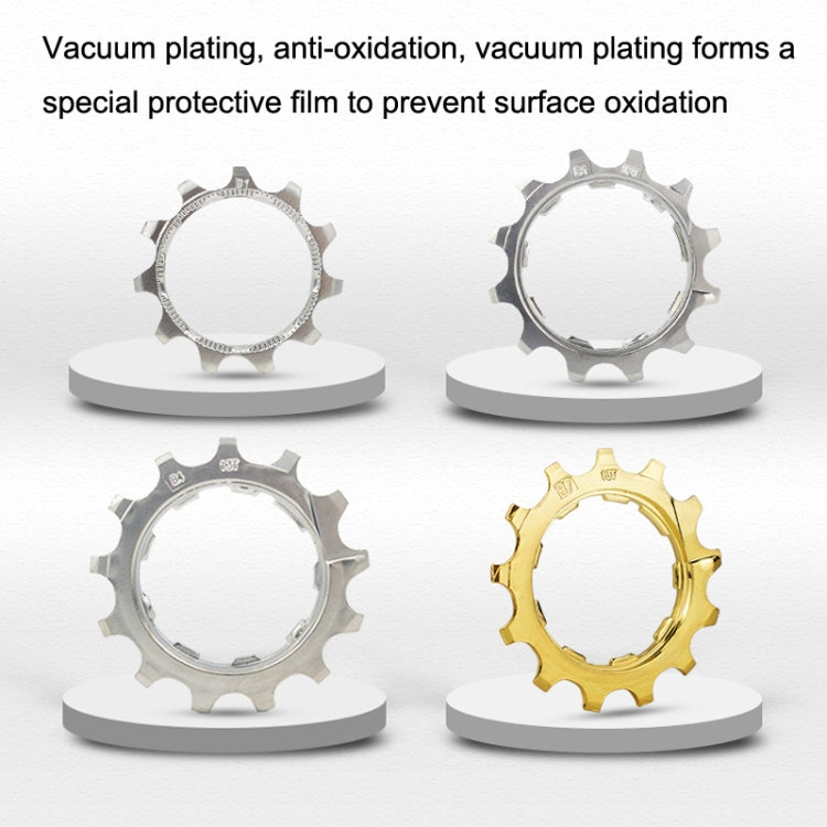VG Sports Bike Lightweight Wear -Resistant Freewheel Patches, Style: 12 Speed 13T (Gold) - Bicycle Chains & Rounds by PMc TechLife | Online Shopping South Africa | PMc TechLife | Buy Now Pay Later Mobicred