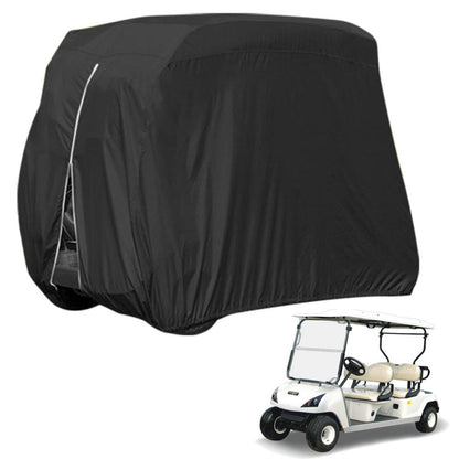 210D Oxford Cloth Golf Cart Cover Scooter Kart Dust Cover, Specification: 285 x 122 x 168cm(Black) - Dust Covers by PMC Jewellery | Online Shopping South Africa | PMC Jewellery