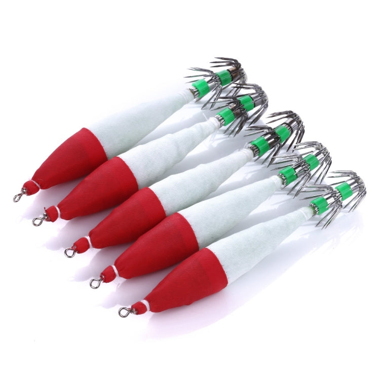 5 PCS / Bag HENGJIA SJ001 Luminous Explosion Squid Hook Deep Sea Fishing Fake Bait(1) - Fishing Hooks by HENGJIA | Online Shopping South Africa | PMC TechLife | Buy Now Pay Later Mobicred
