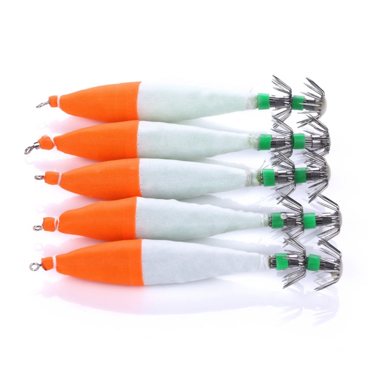 5 PCS / Bag HENGJIA SJ001 Luminous Explosion Squid Hook Deep Sea Fishing Fake Bait(2) - Fishing Hooks by HENGJIA | Online Shopping South Africa | PMC TechLife | Buy Now Pay Later Mobicred