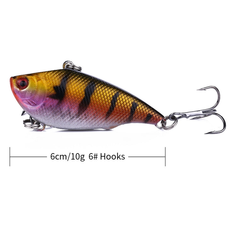 HENGJIA VI022 10g 6cm Plastic VIB Lure Hard Bait With Sound Beads(9) - free shipping - PMC TechLife - Order now!