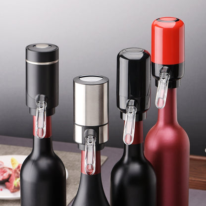 Electric Red Wine Decanter Dispenser,Style:  Black ABS - Bottle Stopper by PMC Jewellery | Online Shopping South Africa | PMC Jewellery