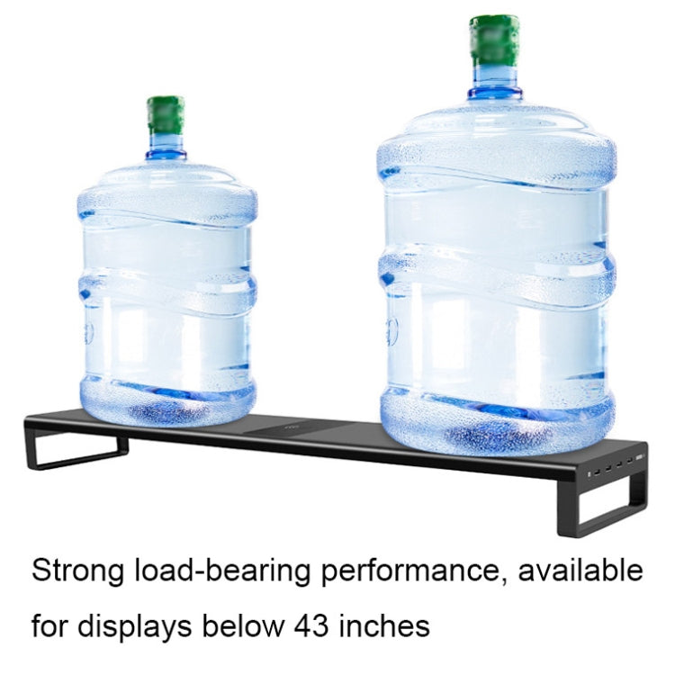 Vaydeer Multifunctional Desktop Widening Monitor Rack, Spec: Single-layer Type (USB 3.0+3xUSB 2.0) - free shipping - PMC Jewellery - Order now!