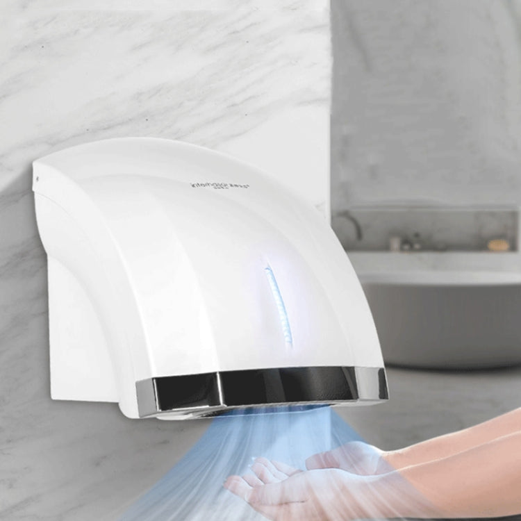Interhasa  220V 1800W Hot and Cold Switching Electric Hand Dryer,Model: A1003 Black,CN Plug - free shipping - PMC TechLife - Order now!