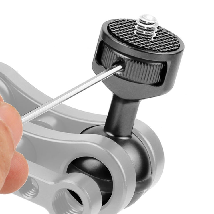 2.5cm Ball Head Clip for Action Camera Underwater Video Camera Light Diving Joint(Red) - Connection Mount by PMC TechLife | Online Shopping South Africa | PMC TechLife | Buy Now Pay Later Mobicred
