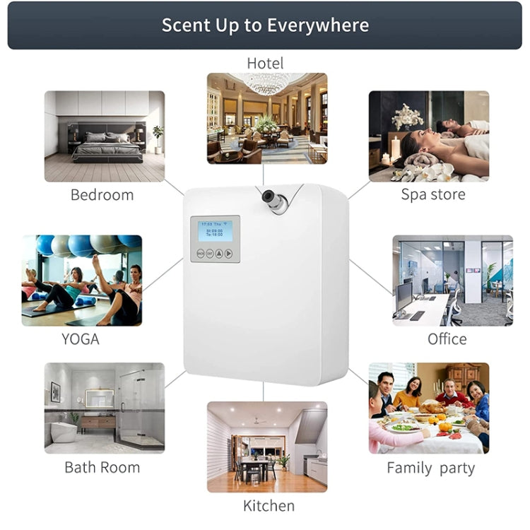 Intelligent Remote Mobile Phone Control Automatic Aromatherapy Machine(US Plug) - free shipping - PMC TechLife - Order now!