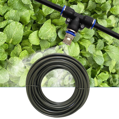 Low Pressure Spray DIY Kit Outdoor Cooling Atomization System, Specification: 23m 25 Heads(Black) - Watering & Irrigation by PMC Jewellery | Online Shopping South Africa | PMC Jewellery