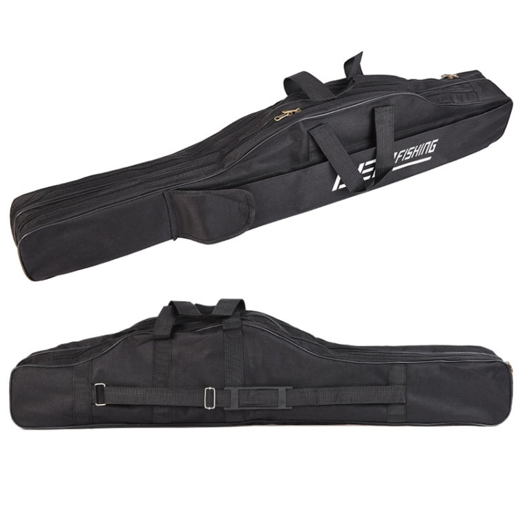 LEO 27746 Folding Fishing Rod Bag Long Fishing Gear Soft Bag, Length: 1m Black - Storage Boxes & Storage Bags by LEO | Online Shopping South Africa | PMC Jewellery