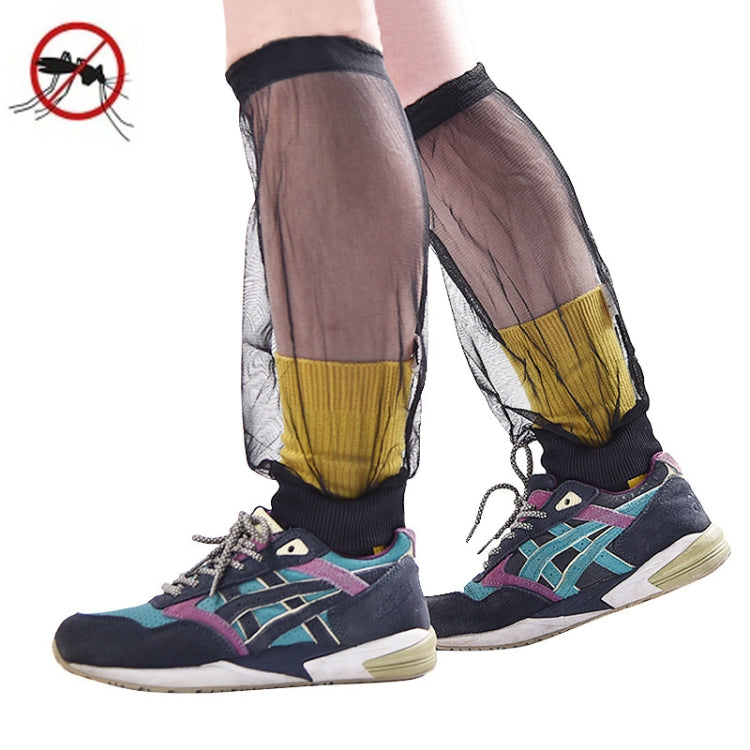 FWKTT-001 Camping Adventure Outdoor Sports Mesh Anti-mosquito Foot Cover(Black) - Anti-mosquito Clothing by PMC TechLife | Online Shopping South Africa | PMC TechLife | Buy Now Pay Later Mobicred