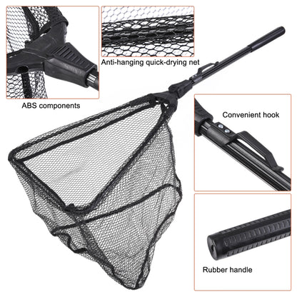 LEO 28036 Single Triangle Composite Net Portable Outdoor Fish Net, Size: 40x40cm - Fishing Net by LEO | Online Shopping South Africa | PMC Jewellery