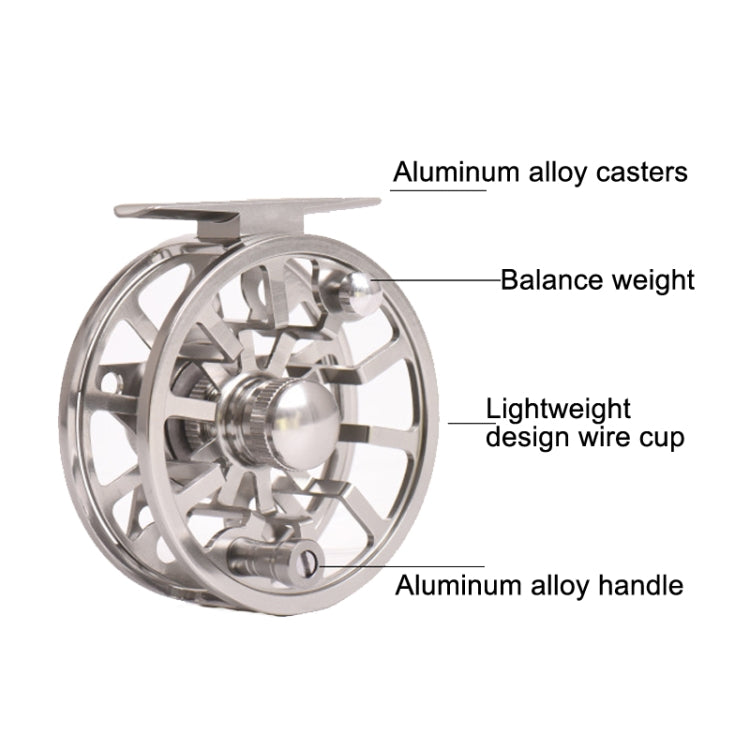 LEO 27760 LEO AL75 Aluminum Alloy CNC Flying Fishing Wheel(Swap Left and Right Hand) - Fishing Reels by LEO | Online Shopping South Africa | PMC Jewellery