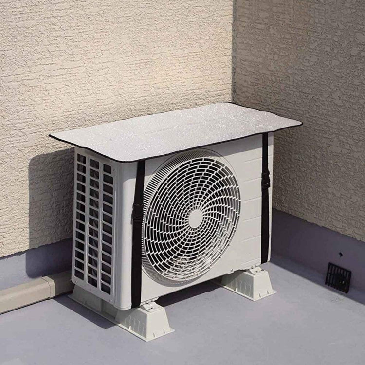 Universal Air Conditioner Cover  Aluminum Foil Composite Flame Retardant Rainproof  Cover(77 x 39.5cm) - Air Conditioning & Accessories by PMC TechLife | Online Shopping South Africa | PMC TechLife