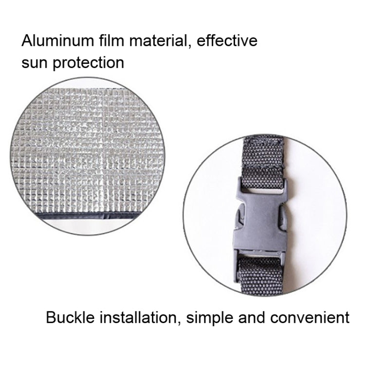 Universal Air Conditioner Cover  Aluminum Foil Composite Flame Retardant Rainproof  Cover(77 x 39.5cm) - Air Conditioning & Accessories by PMC TechLife | Online Shopping South Africa | PMC TechLife