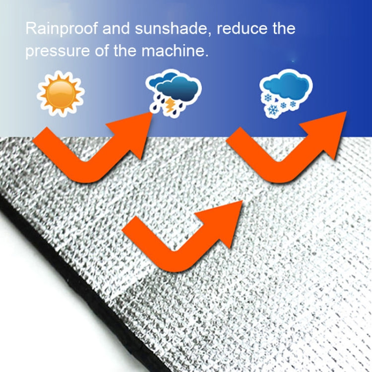 Universal Air Conditioner Cover  Aluminum Foil Composite Flame Retardant Rainproof  Cover(77 x 39.5cm) - Air Conditioning & Accessories by PMC TechLife | Online Shopping South Africa | PMC TechLife