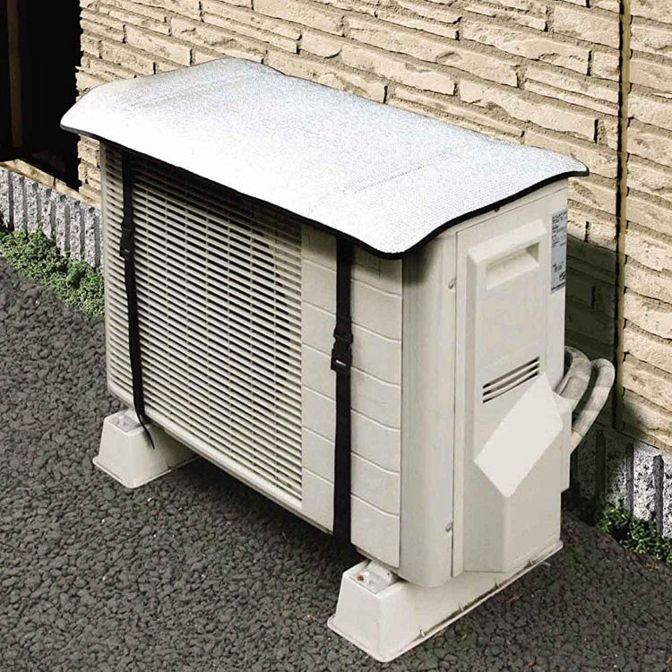 Universal Air Conditioner Cover  Aluminum Foil Composite Flame Retardant Rainproof  Cover(77 x 39.5cm) - Air Conditioning & Accessories by PMC TechLife | Online Shopping South Africa | PMC TechLife