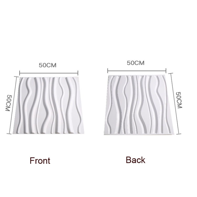 PVC Material Stereo 3D Shooting Background Board Photo Props,50 X 50cm(D133 Cook White) - Other by PMC TechLife | Online Shopping South Africa | PMC TechLife | Buy Now Pay Later Mobicred