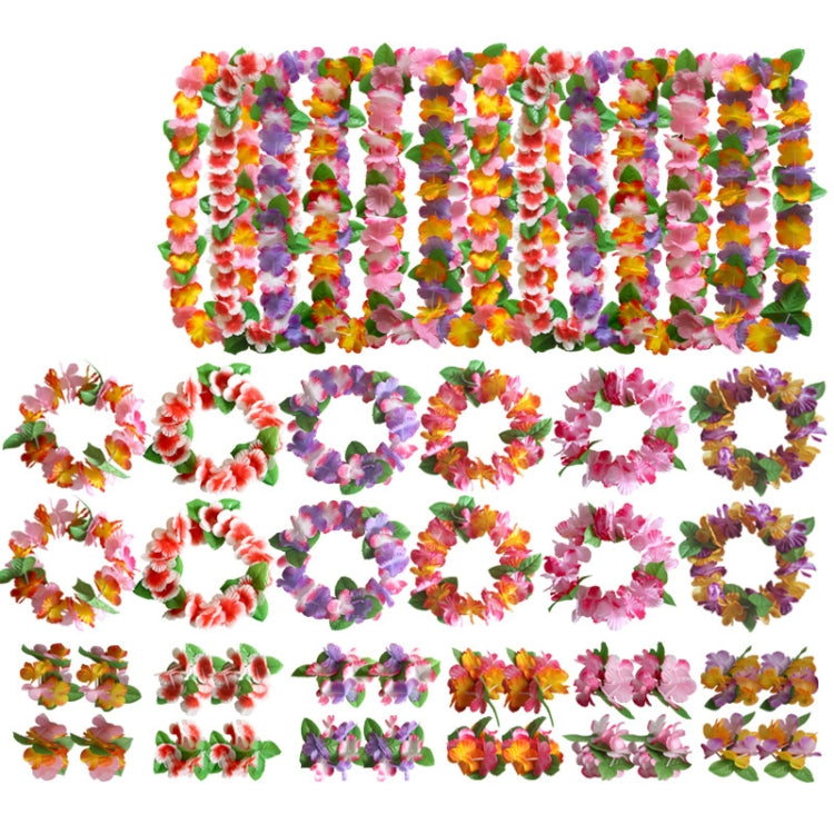 5 PCS CK-053 12-Color Petal Party Decoration Hawaiian Wreath(11) - Holiday Decorations by PMC TechLife | Online Shopping South Africa | PMC TechLife | Buy Now Pay Later Mobicred